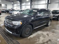Salvage cars for sale from Copart Ham Lake, MN: 2013 Dodge Durango Citadel