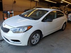 Salvage cars for sale at Wheeling, IL auction: 2016 KIA Forte LX