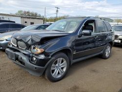 Salvage cars for sale at New Britain, CT auction: 2006 BMW X5 4.4I