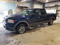 Salvage cars for sale at Eldridge, IA auction: 2007 Ford F150 Supercrew