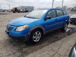 Salvage cars for sale at Chicago Heights, IL auction: 2008 Pontiac Vibe