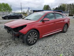 Hyundai salvage cars for sale: 2017 Hyundai Sonata Sport