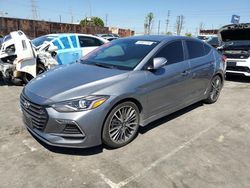 Salvage cars for sale from Copart Wilmington, CA: 2018 Hyundai Elantra Sport