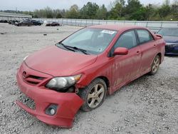 Salvage cars for sale from Copart Memphis, TN: 2011 Toyota Corolla Base