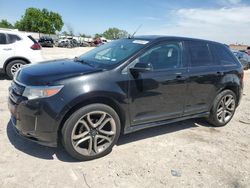 Salvage cars for sale from Copart Haslet, TX: 2013 Ford Edge Sport