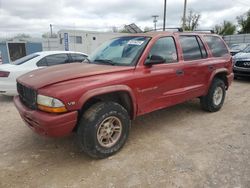 Salvage cars for sale from Copart Oklahoma City, OK: 1998 Dodge Durango