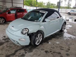 Vehiculos salvage en venta de Copart Cartersville, GA: 2004 Volkswagen New Beetle GLS