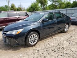 Toyota salvage cars for sale: 2017 Toyota Camry LE