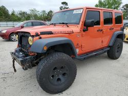 Salvage cars for sale from Copart Hampton, VA: 2015 Jeep Wrangler Unlimited Rubicon