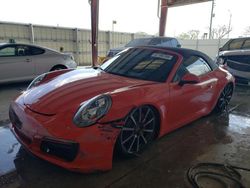 Vehiculos salvage en venta de Copart Homestead, FL: 2017 Porsche 911 Carrera S