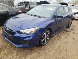 Subaru Impreza salvage cars for sale: 2017 Subaru Impreza Sport