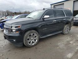 Salvage cars for sale at Duryea, PA auction: 2017 Chevrolet Tahoe K1500 LT