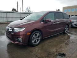 Honda Odyssey Vehiculos salvage en venta: 2018 Honda Odyssey Touring
