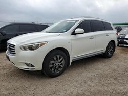 Salvage cars for sale at Houston, TX auction: 2015 Infiniti QX60