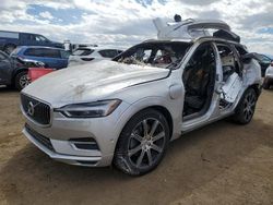 Salvage cars for sale at Brighton, CO auction: 2018 Volvo XC60 T8 Inscription