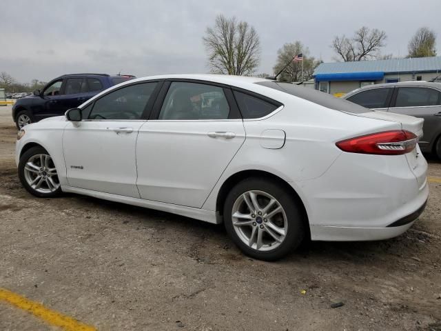 2018 Ford Fusion SE Hybrid