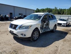 Salvage cars for sale at Grenada, MS auction: 2015 Nissan Pathfinder S