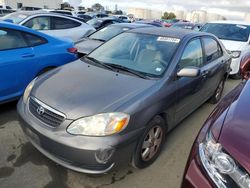 Salvage cars for sale from Copart Martinez, CA: 2006 Toyota Corolla CE