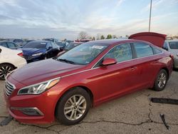 Salvage cars for sale at Moraine, OH auction: 2015 Hyundai Sonata SE