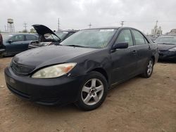 Salvage cars for sale at Chicago Heights, IL auction: 2004 Toyota Camry LE
