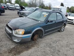 Subaru Impreza Vehiculos salvage en venta: 2004 Subaru Impreza Outback Sport