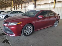 Salvage cars for sale from Copart Phoenix, AZ: 2020 Toyota Camry LE