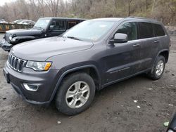 Salvage cars for sale at Marlboro, NY auction: 2017 Jeep Grand Cherokee Laredo