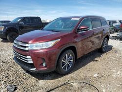Salvage cars for sale from Copart Magna, UT: 2018 Toyota Highlander SE