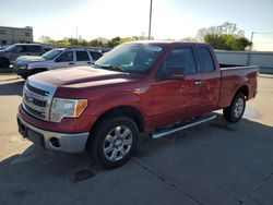 Salvage trucks for sale at Wilmer, TX auction: 2013 Ford F150 Super Cab