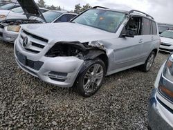 Mercedes-Benz salvage cars for sale: 2015 Mercedes-Benz GLK 250 Bluetec