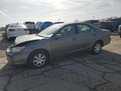Salvage cars for sale at Indianapolis, IN auction: 2004 Toyota Camry LE