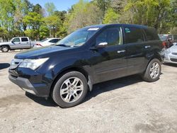 Acura salvage cars for sale: 2009 Acura MDX Technology