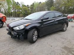 Salvage cars for sale at Austell, GA auction: 2015 Hyundai Elantra SE