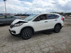 Salvage cars for sale from Copart Indianapolis, IN: 2016 Honda CR-V SE