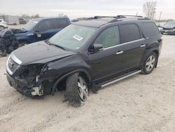 Salvage cars for sale from Copart Kansas City, KS: 2011 GMC Acadia SLT-1