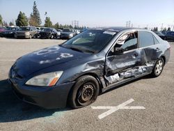 Salvage cars for sale from Copart Rancho Cucamonga, CA: 2005 Honda Accord LX