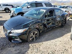 Salvage cars for sale at Magna, UT auction: 2022 Nissan Sentra SV