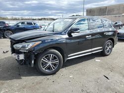 Salvage cars for sale from Copart Fredericksburg, VA: 2019 Infiniti QX60 Luxe