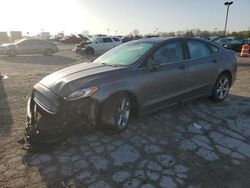 Salvage cars for sale at Indianapolis, IN auction: 2013 Ford Fusion SE Hybrid