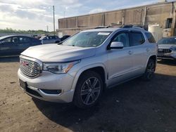 Salvage SUVs for sale at auction: 2017 GMC Acadia Denali