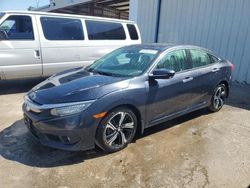 Salvage cars for sale from Copart Riverview, FL: 2017 Honda Civic Touring