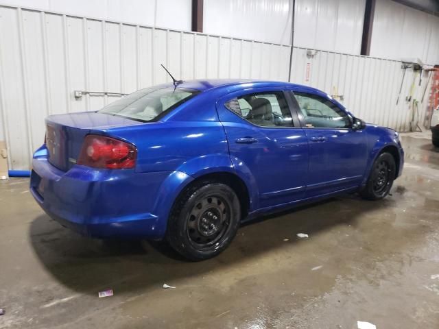 2012 Dodge Avenger SE