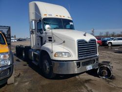 Salvage trucks for sale at Woodhaven, MI auction: 2018 Mack 600 CXU600