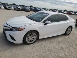 Salvage cars for sale at San Antonio, TX auction: 2019 Toyota Camry L