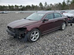 Volkswagen Passat SEL salvage cars for sale: 2014 Volkswagen Passat SEL