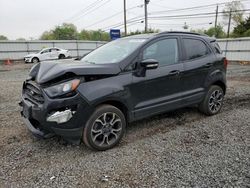 Ford salvage cars for sale: 2020 Ford Ecosport SES