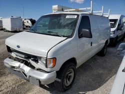 Salvage trucks for sale at North Las Vegas, NV auction: 2001 Ford Econoline E150 Van