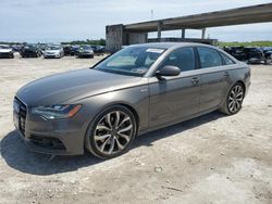 Salvage cars for sale from Copart West Palm Beach, FL: 2012 Audi A6 Prestige