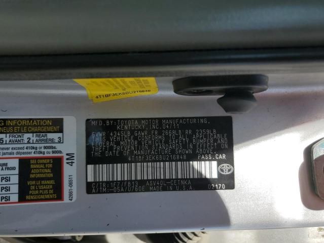 2011 Toyota Camry Base