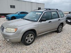 Subaru salvage cars for sale: 2007 Subaru Forester 2.5X